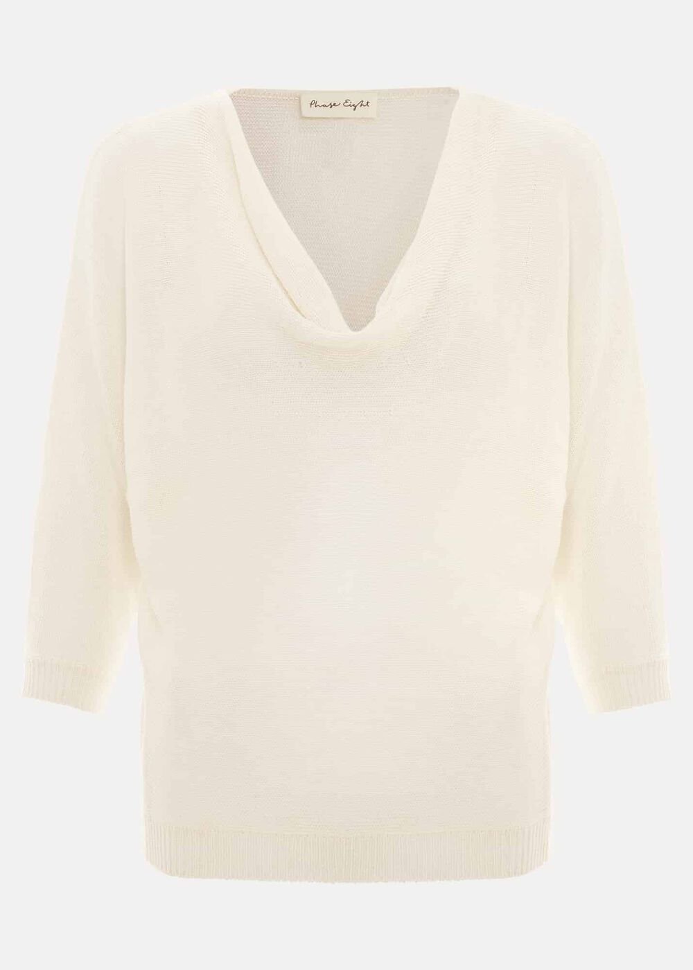Malti Metallic Knit Ivory