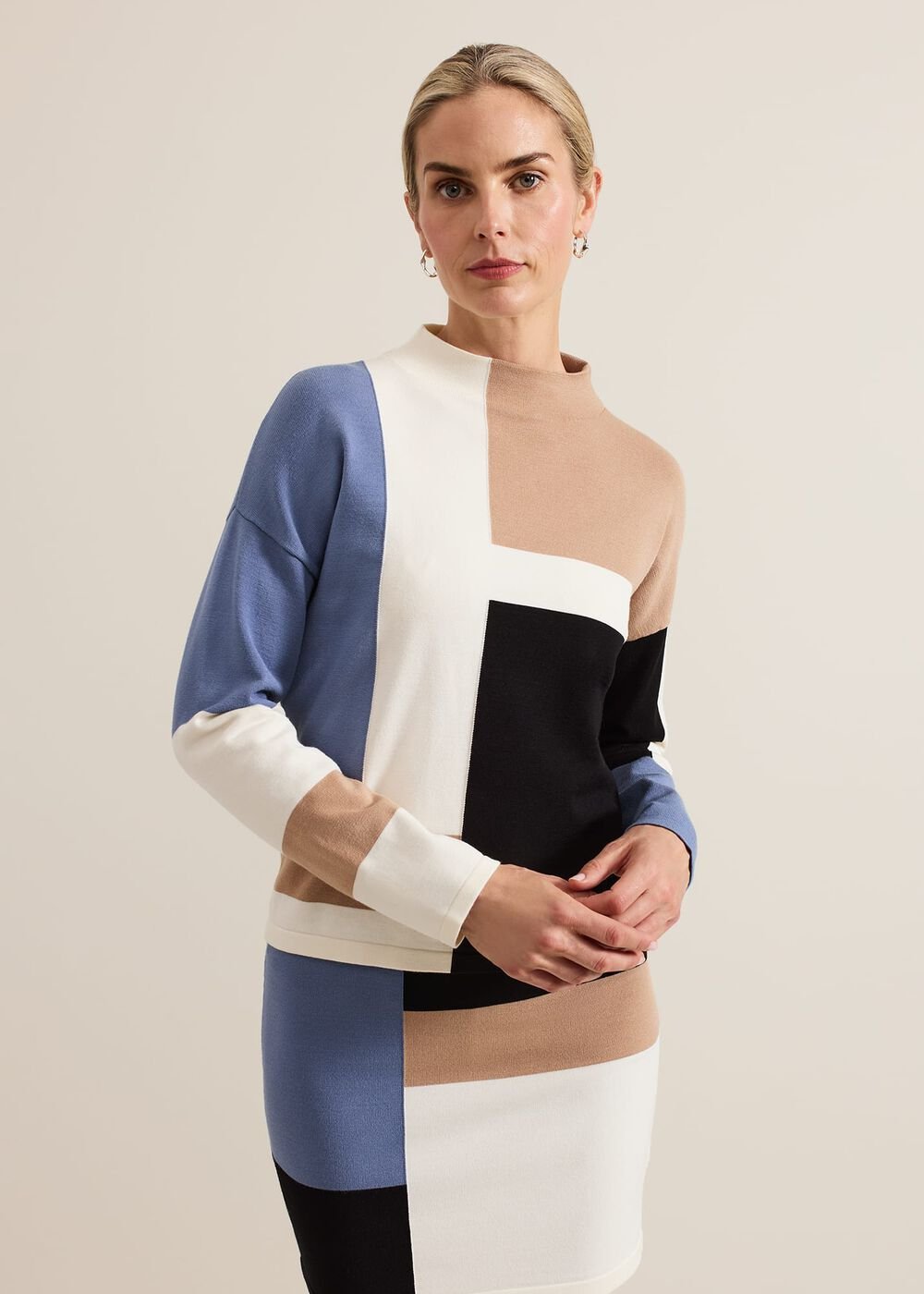 Kamila Colourblock Jumper Multi-Coloured