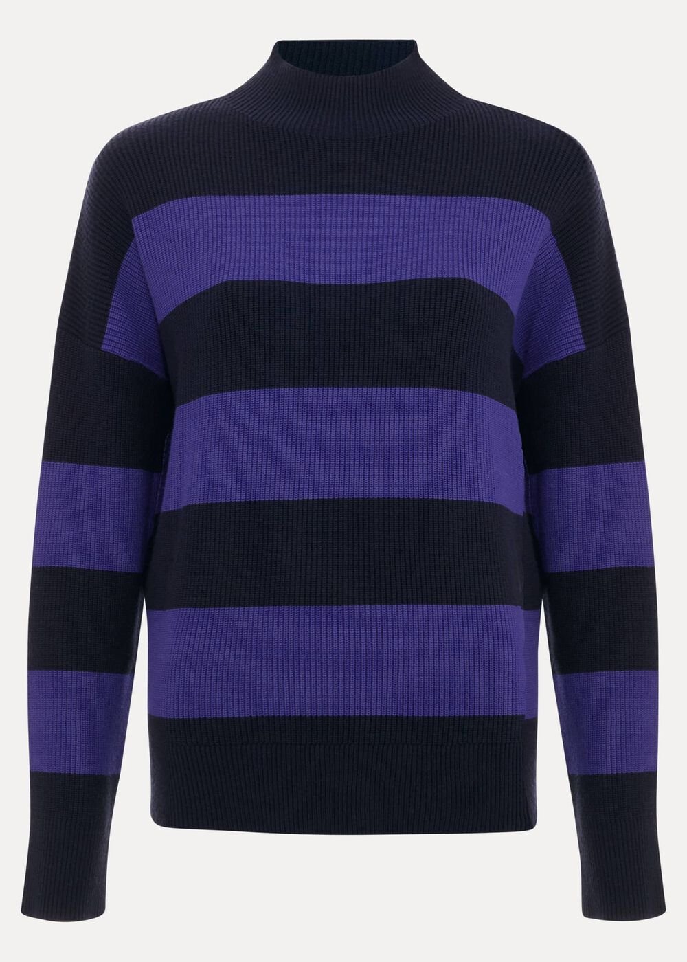 Sammi Stripe Jumper Navy