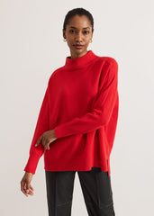 Alice Wool Cashmere Jumper Red