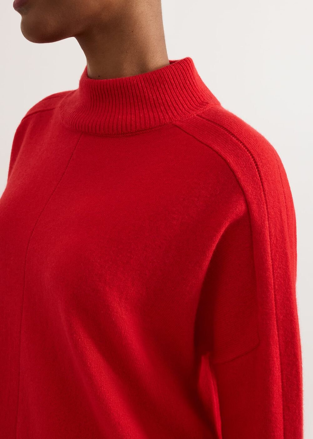 Alice Wool Cashmere Jumper Red
