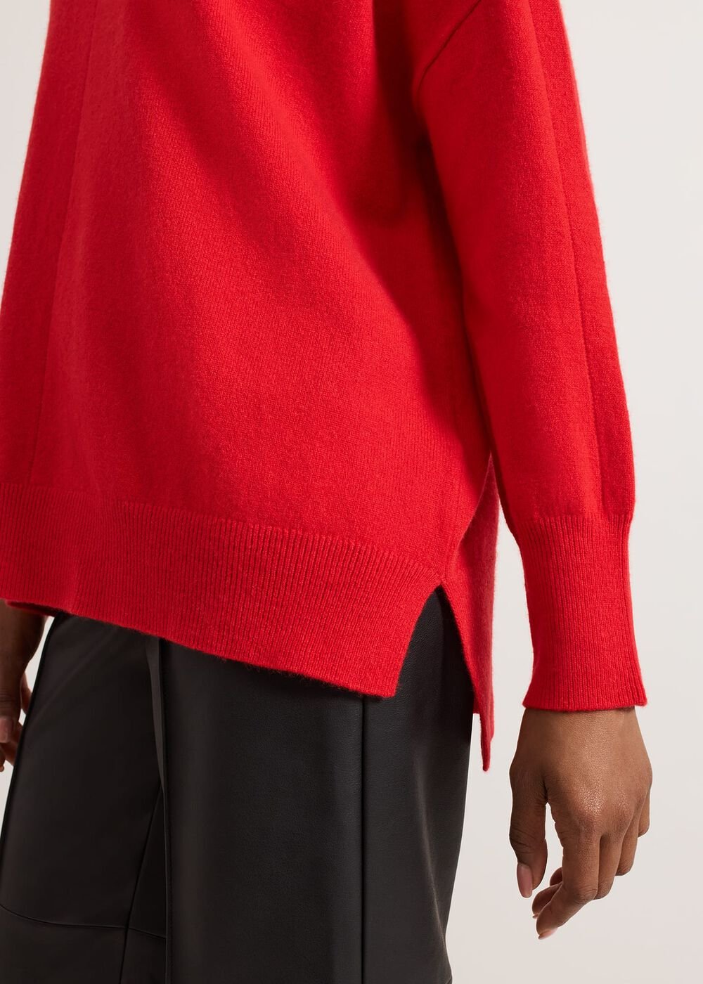 Alice Wool Cashmere Jumper Red