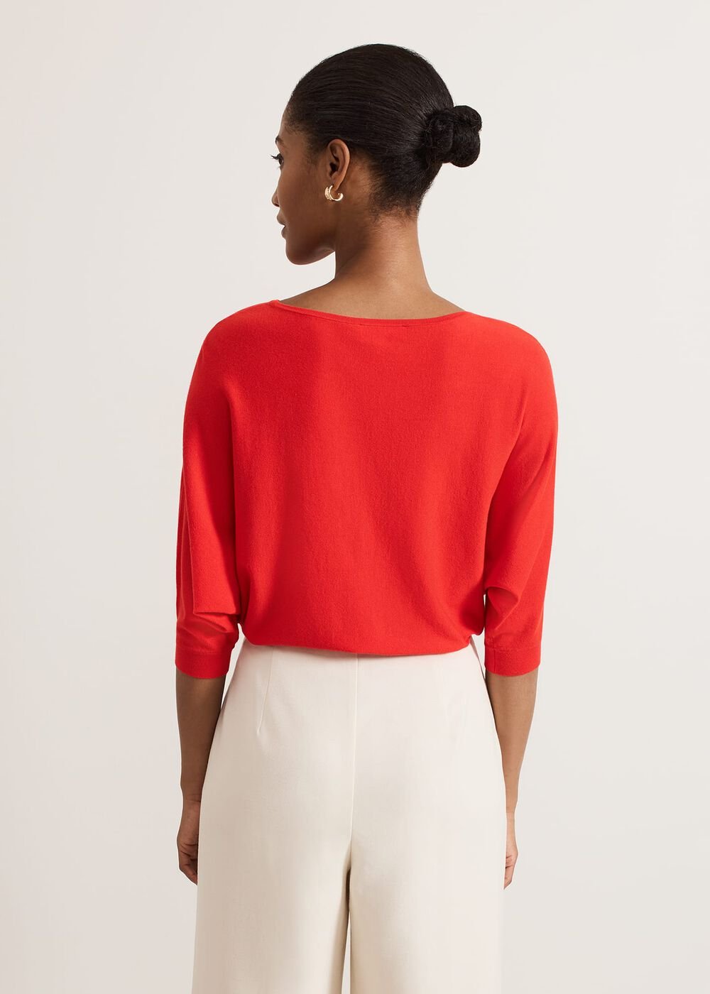 Cristine Knit Jumper Red