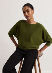 Cristine Knit Jumper Green