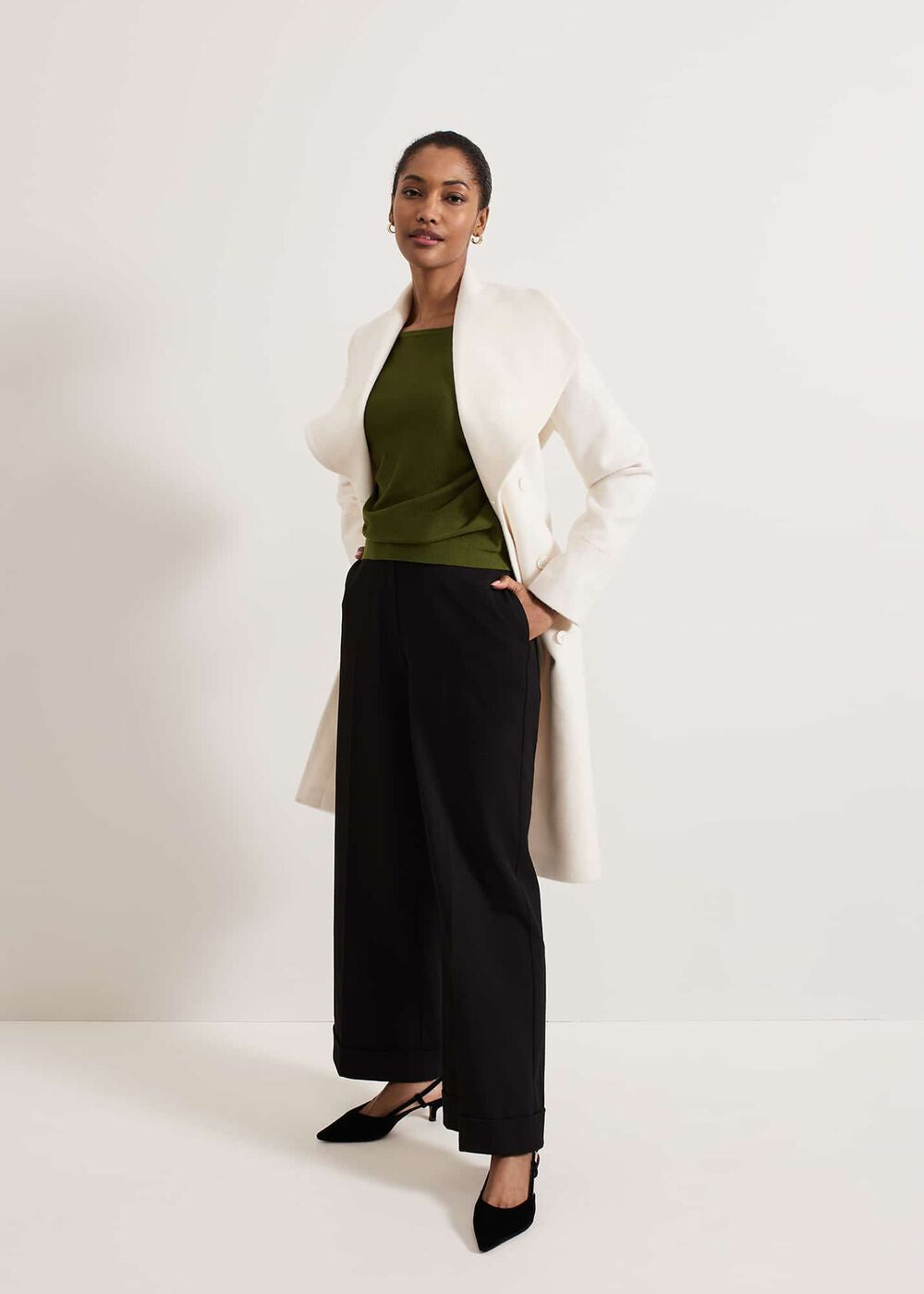 Cristine Knit Jumper Green