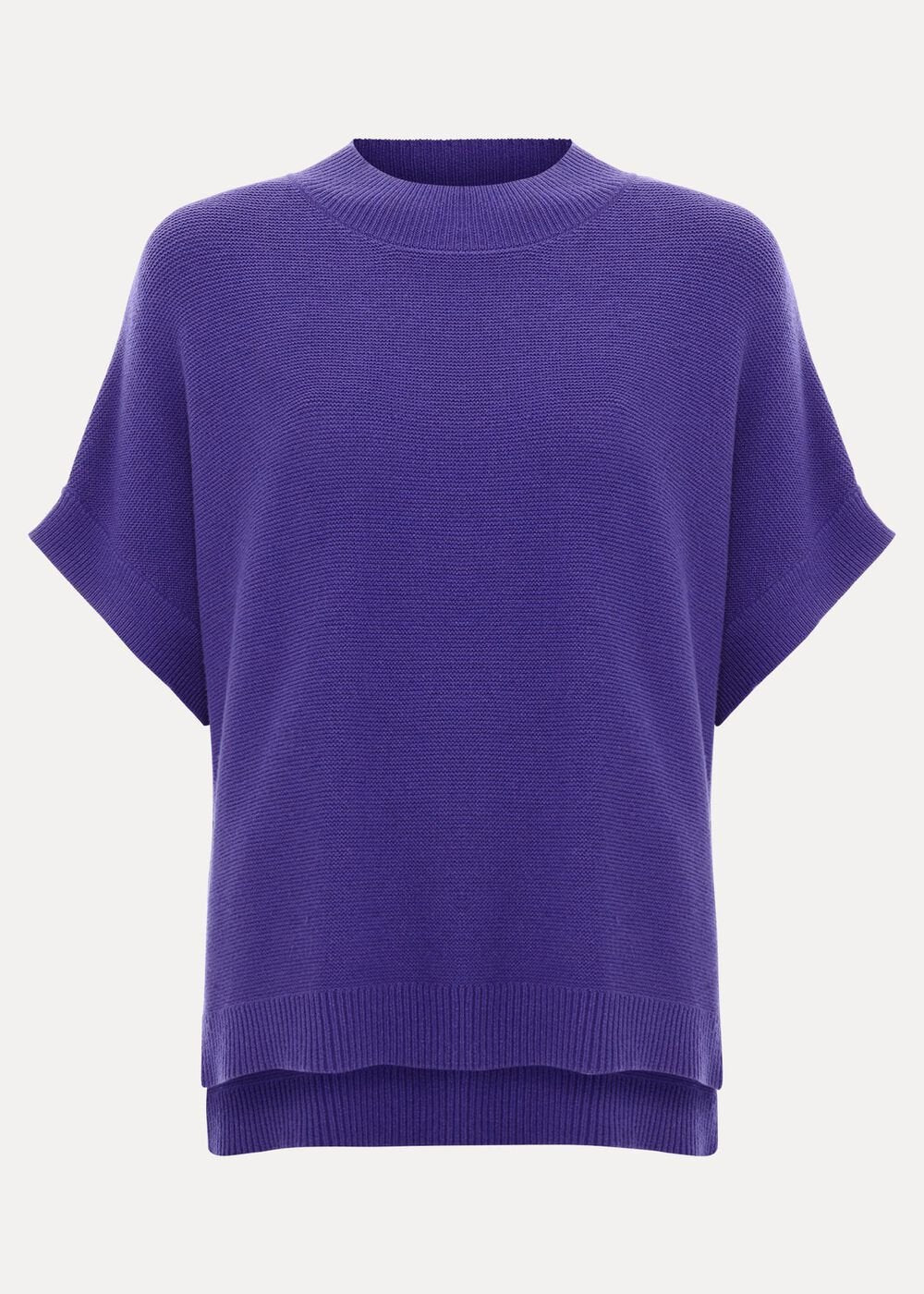 Grace Sleeveless Tabard Top Purple
