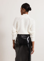 Reagan Chunky Chenille Jumper Ivory