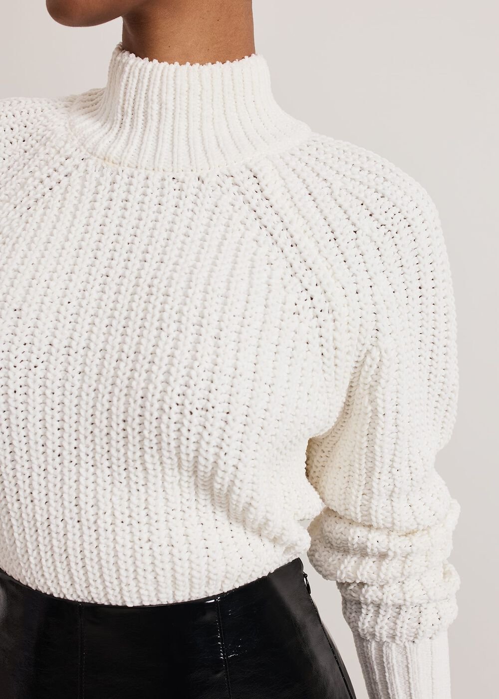 Reagan Chunky Chenille Jumper Ivory