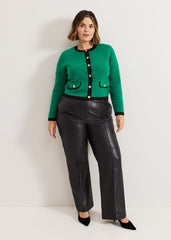 Taz Knitted Jacket Green