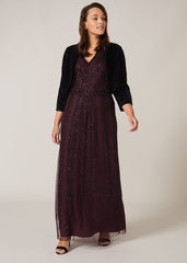 Fay Fluffy Bolero Black