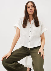 Mia Short Sleeve Shirt White