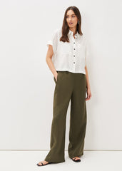 Mia Short Sleeve Shirt White