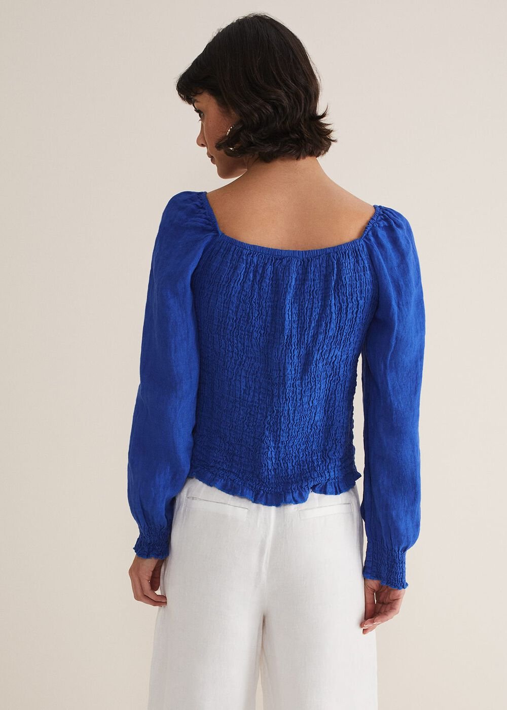 Esty Blue Blouse Cobalt