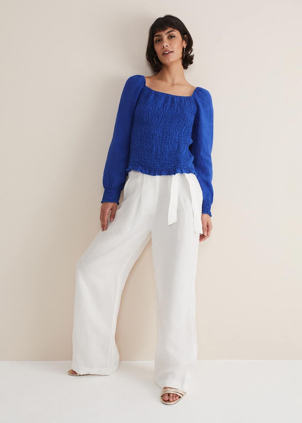 Esty Blue Blouse Cobalt