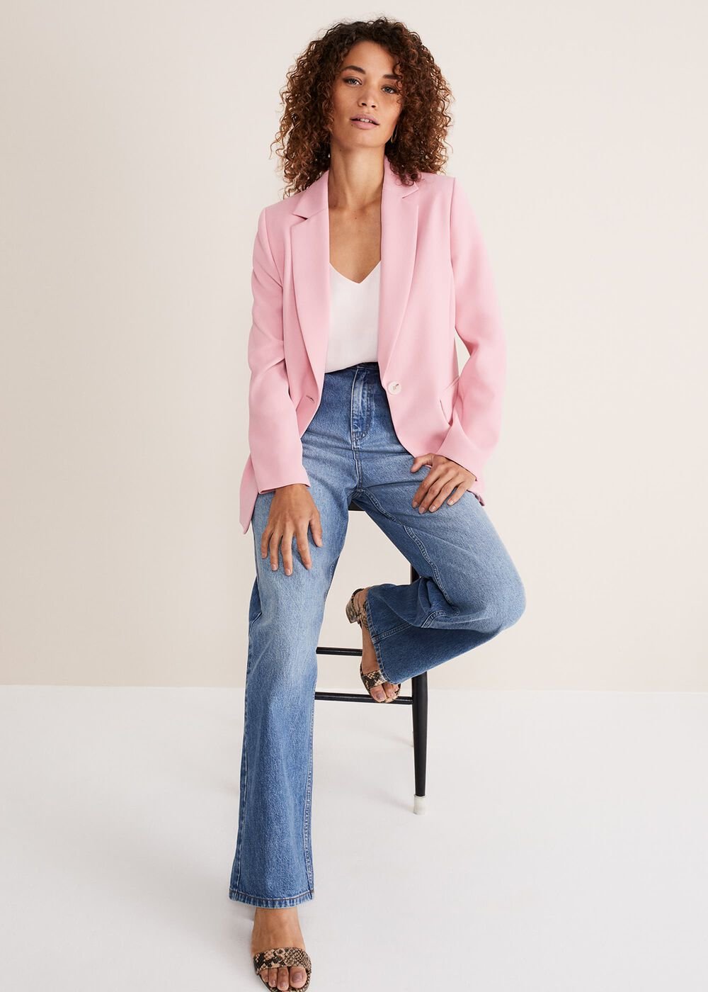 Alanis Cami Top Pale Pink