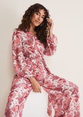 Arabella Print Top Sunset/Multi