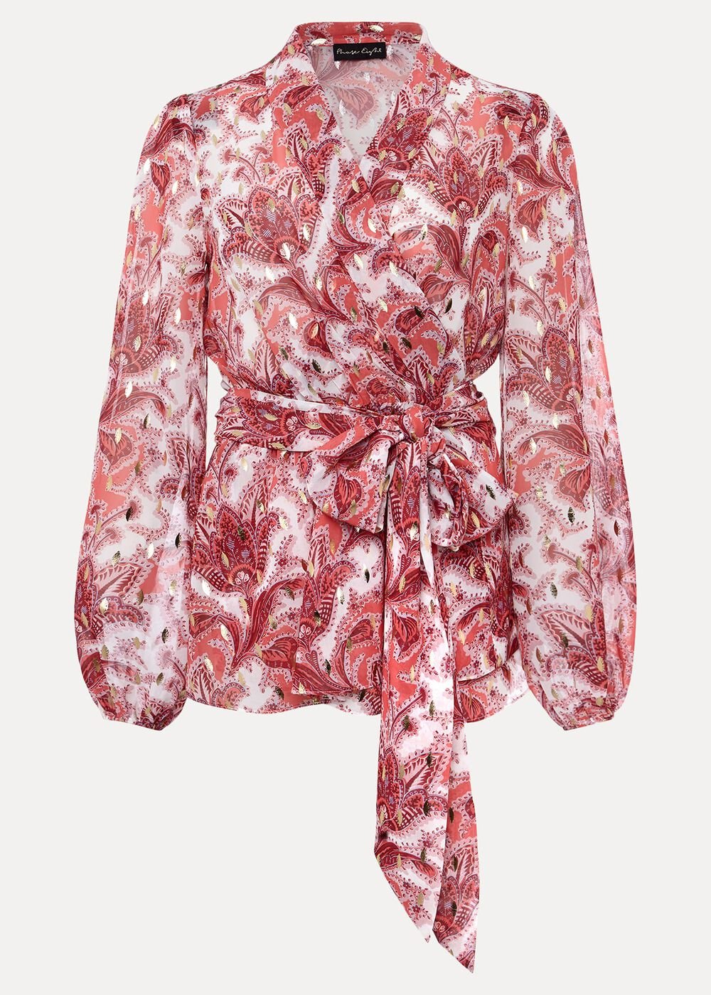 Arabella Print Top Sunset/Multi