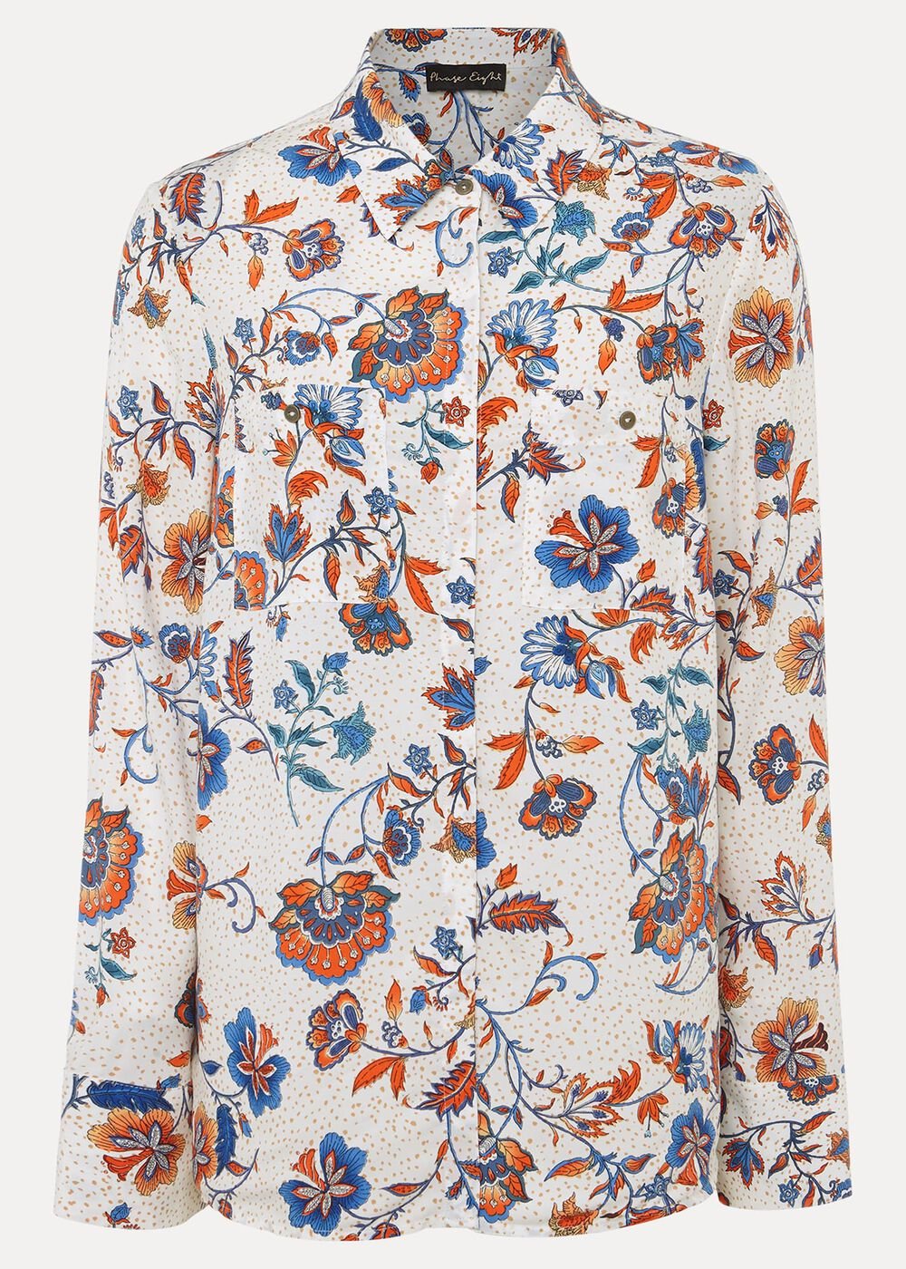 Adriel Floral Shirt Cream/Multi