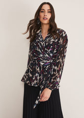 Florentine Printed Blouse Multi-Coloured