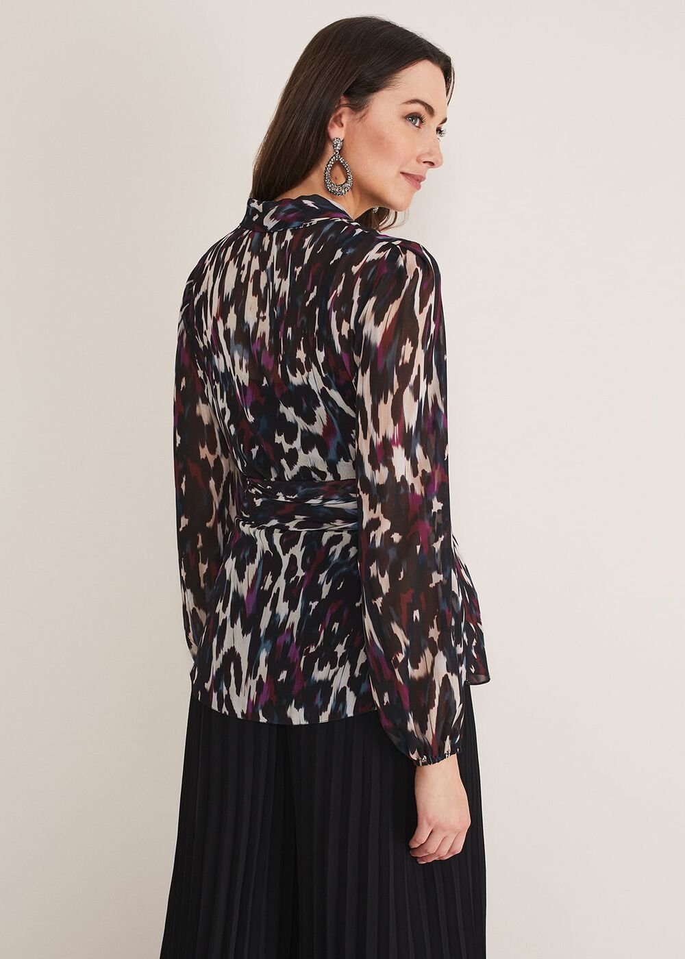 Florentine Printed Blouse Multi-Coloured