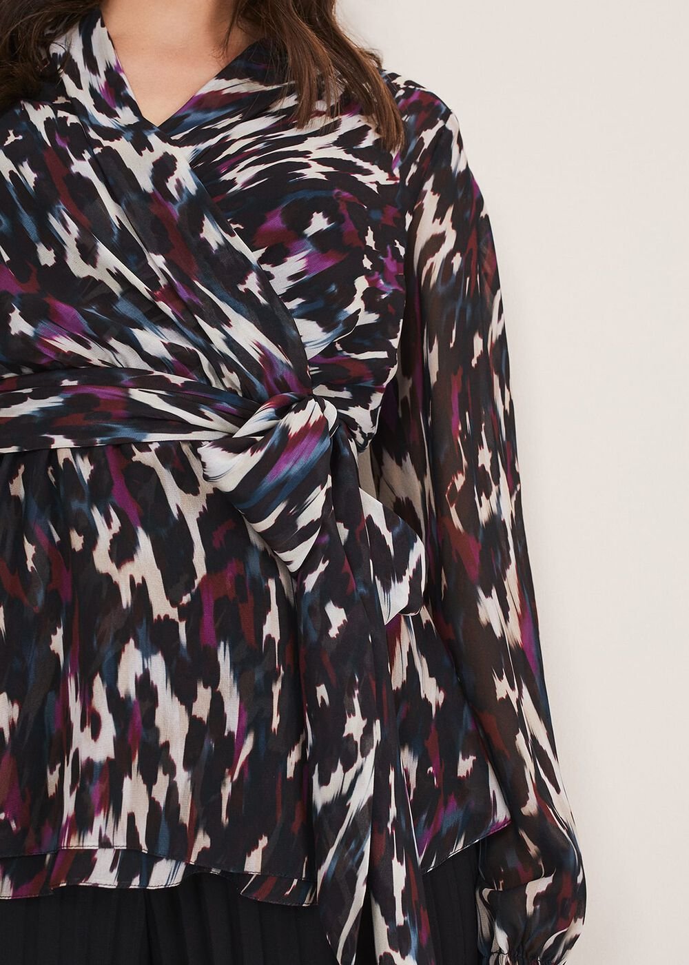Florentine Printed Blouse Multi-Coloured