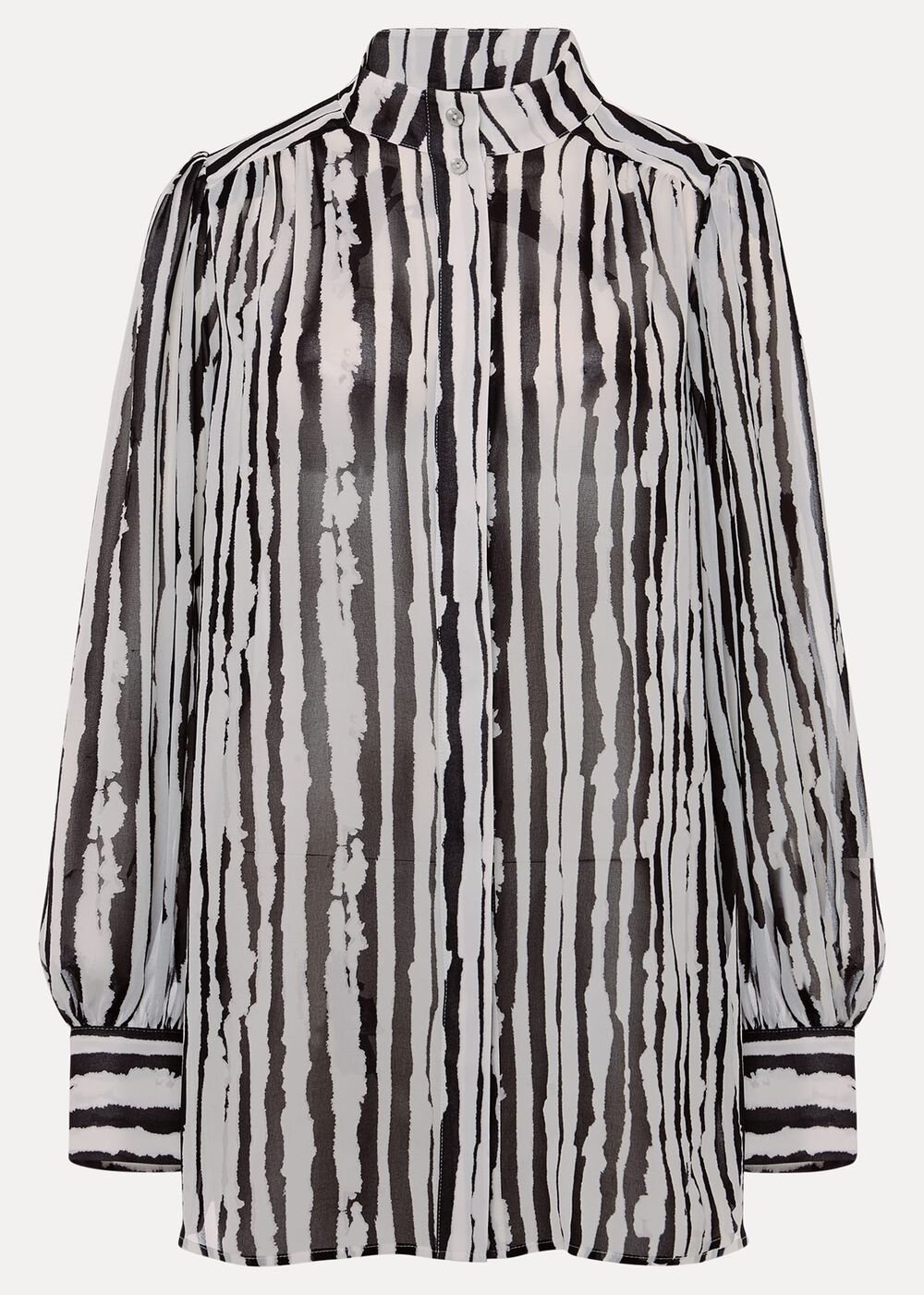Leinani Mark Making Print Blouse Black/Multi