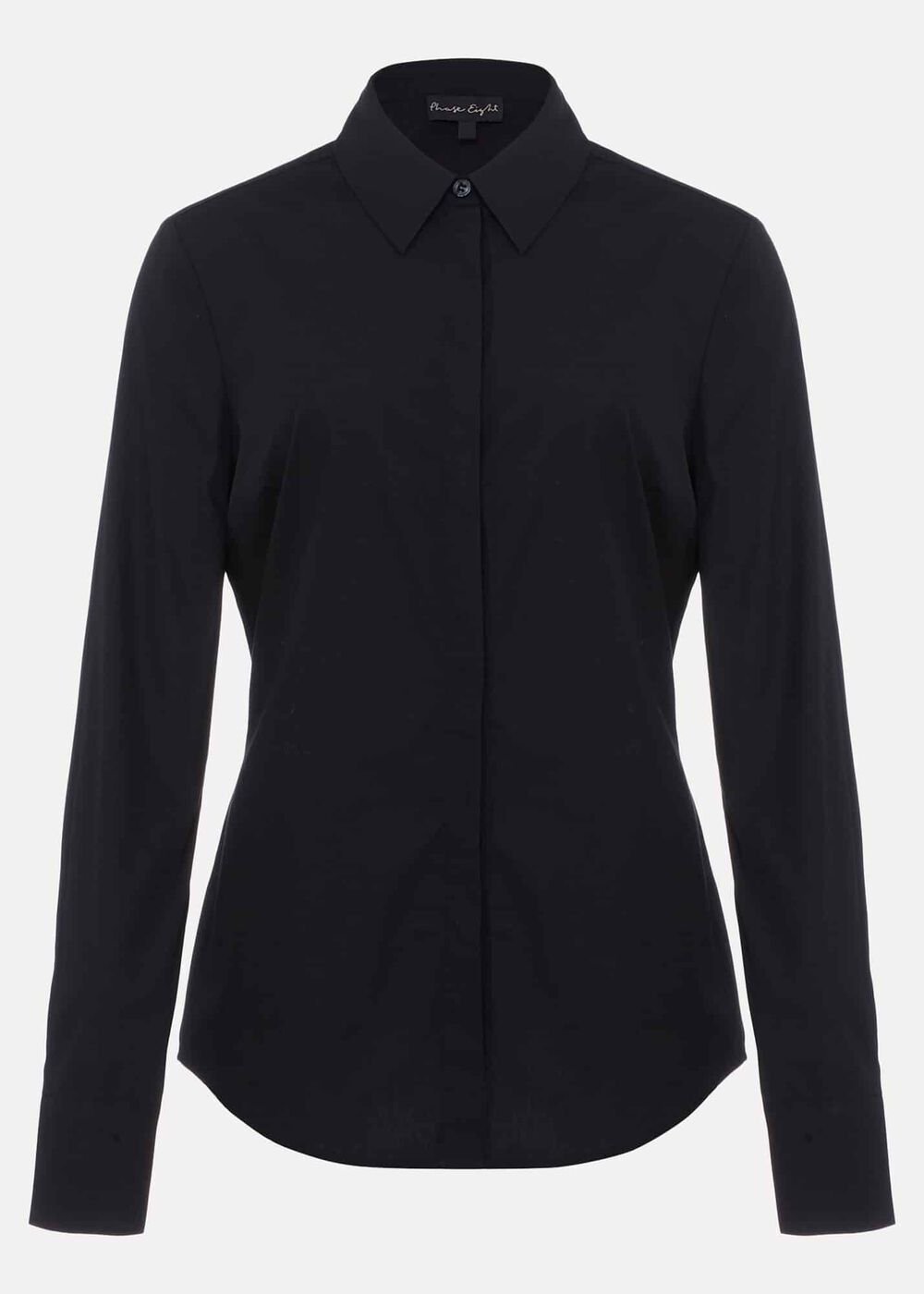 Black Fitted Shirt Black