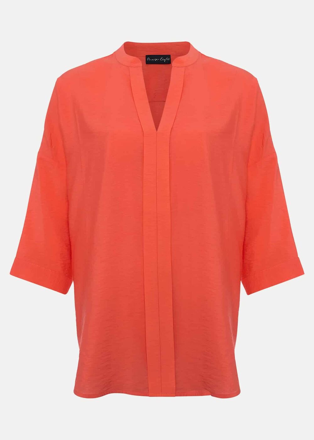 Cynthia Longline Shirt Coral