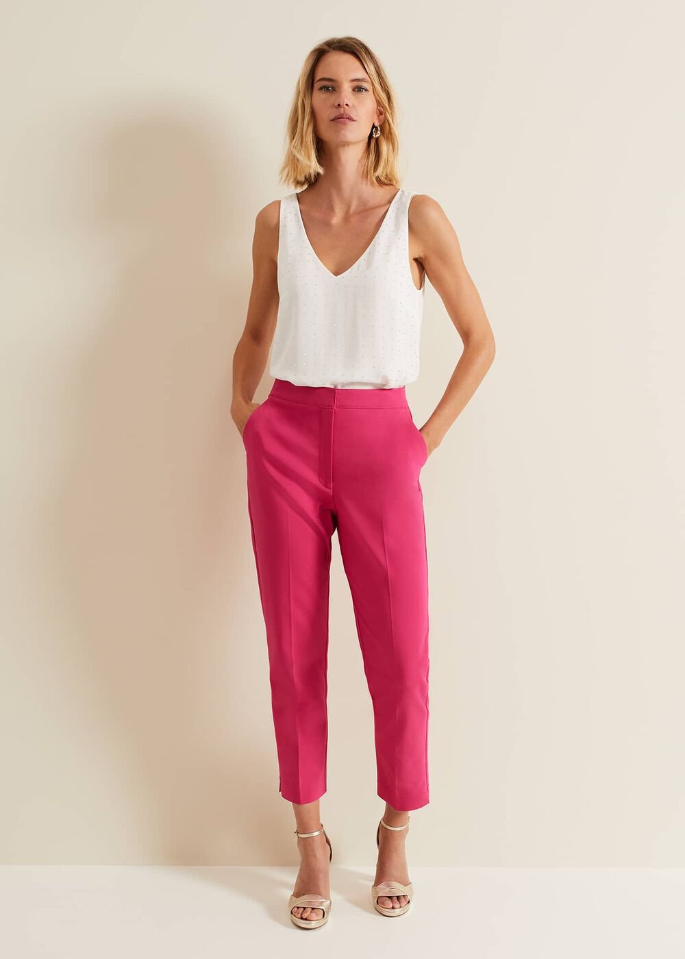 Hayley Hotfix Vest Nude