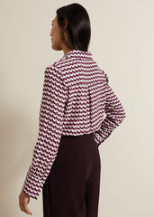 Gina Geo Print Shirt Multi-Coloured