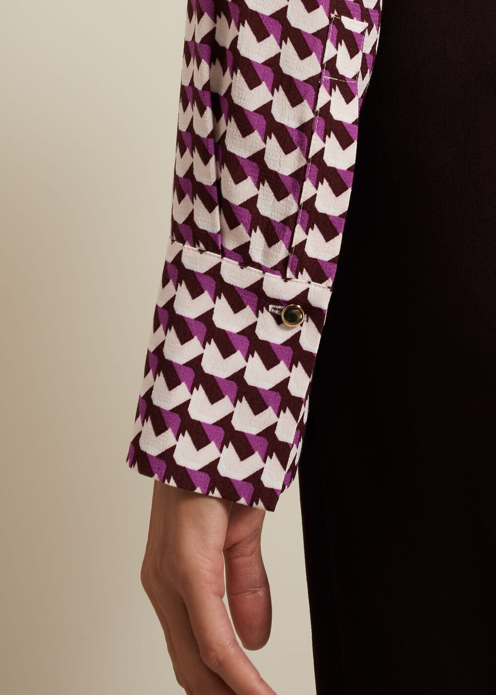 Gina Geo Print Shirt Multi-Coloured