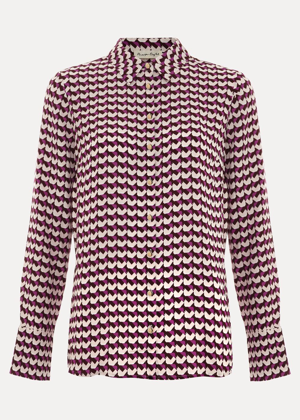 Gina Geo Print Shirt Multi-Coloured