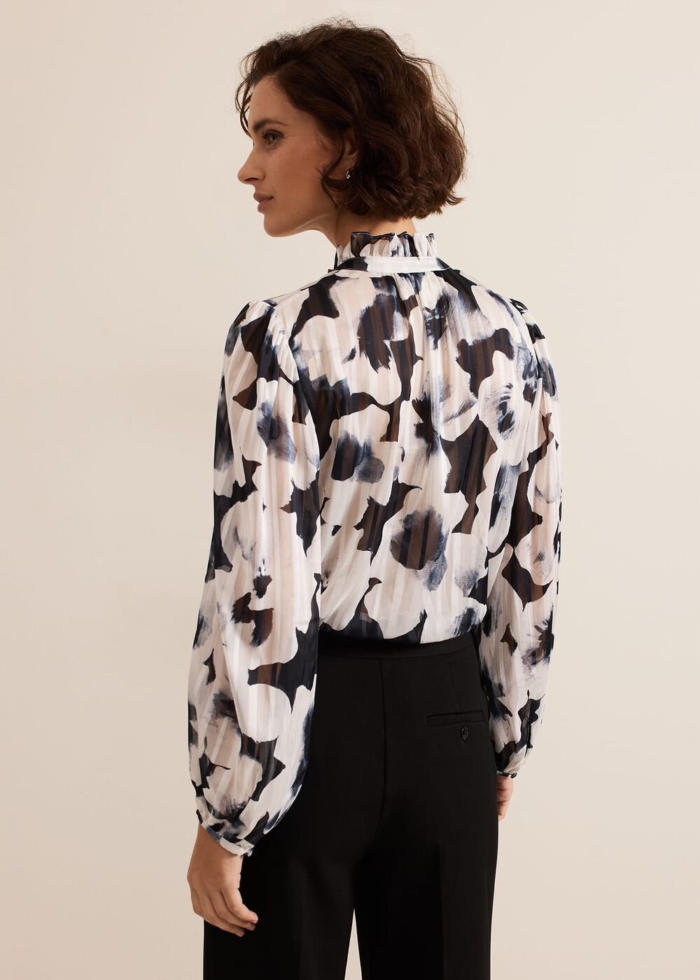 Feya Floral Print Blouse Multi-Coloured