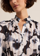 Feya Floral Print Blouse Multi-Coloured