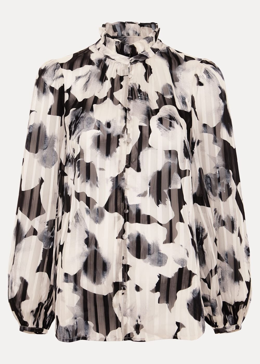 Feya Floral Print Blouse Multi-Coloured