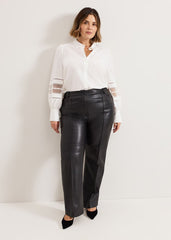 Emmelina White Broderie Shirt White