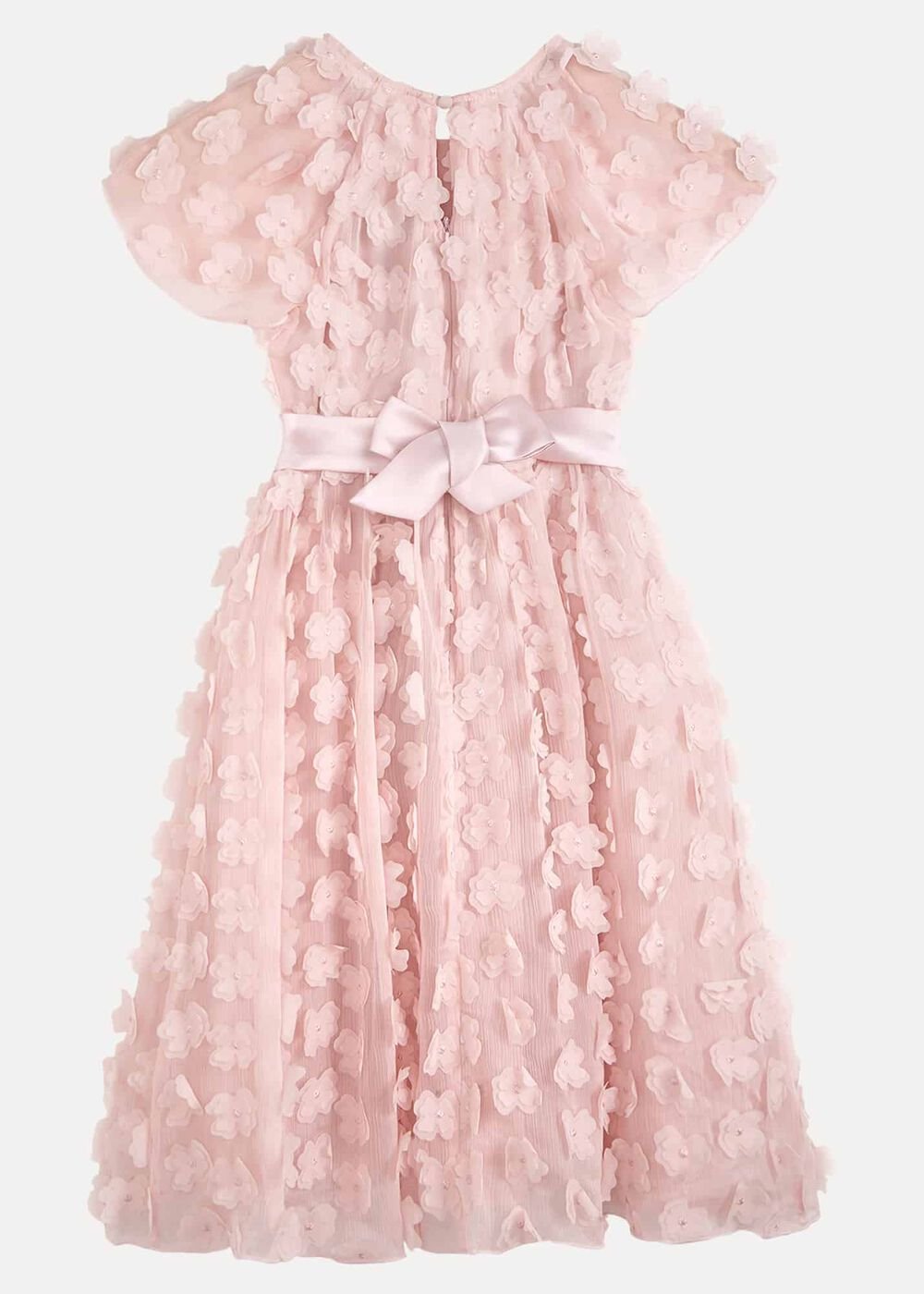 Alice Flower Fit And Flare Dress Antique Rose