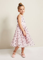 Megura Polka Dot Fit And Flare Dress Multi-Coloured