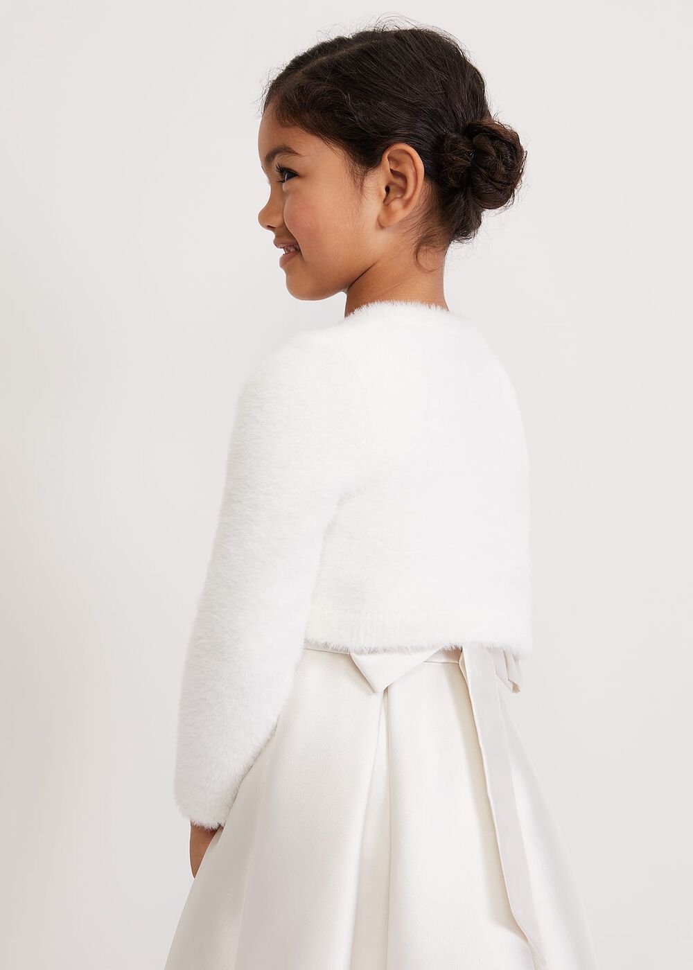 Giselle Fluffy Cover Up Ivory