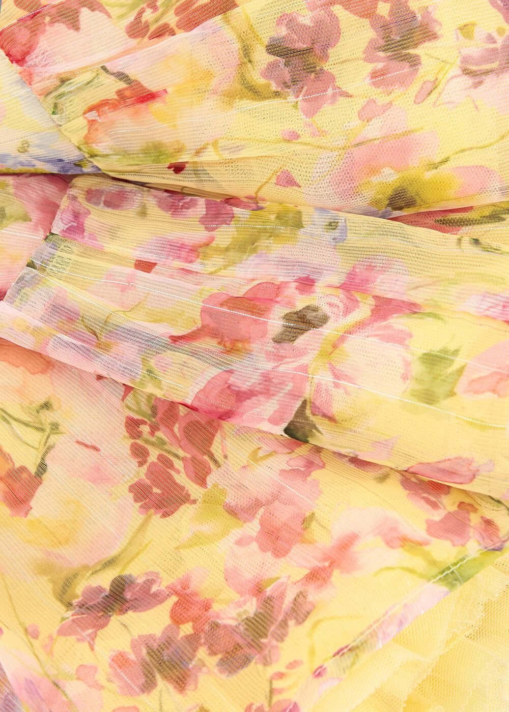 Aurora Print Shimmer Dress Multi-Coloured