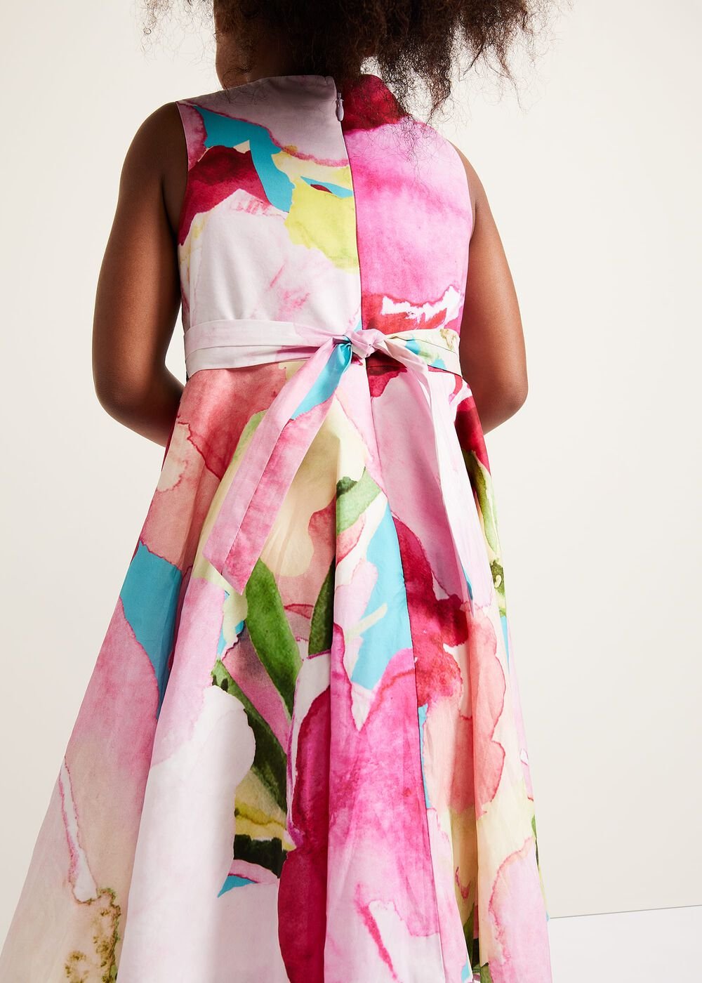 Nala Print Dress Multi-Coloured