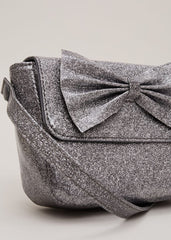 Grey Glitter Bag Grey