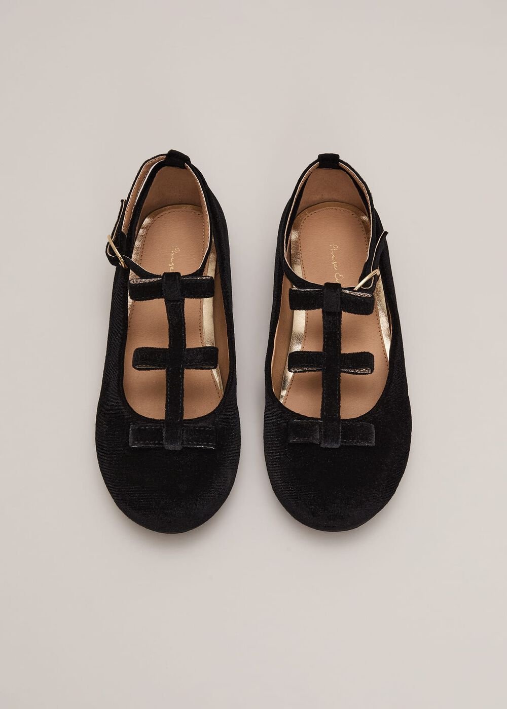 Black Velvet Shoes Black