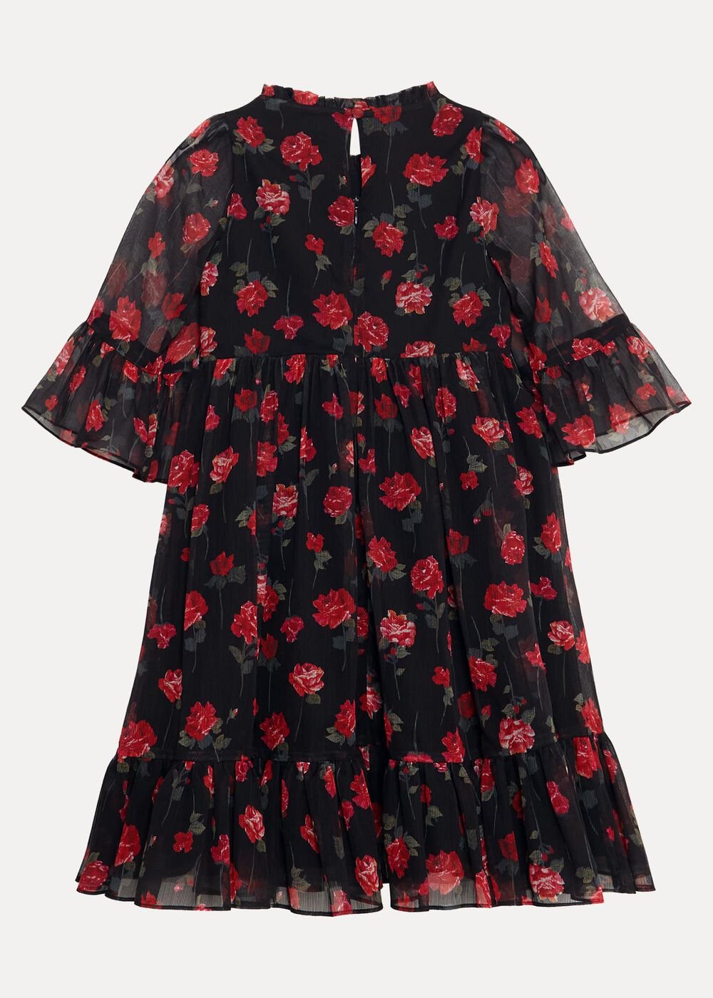 Lela Floral Smock Dress Multi-Coloured