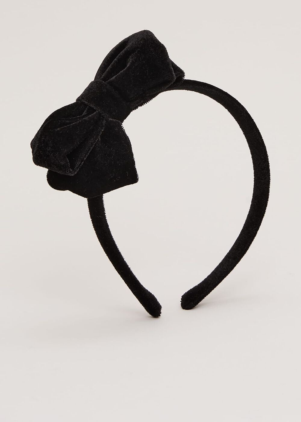 Black Velvet Headbad Black