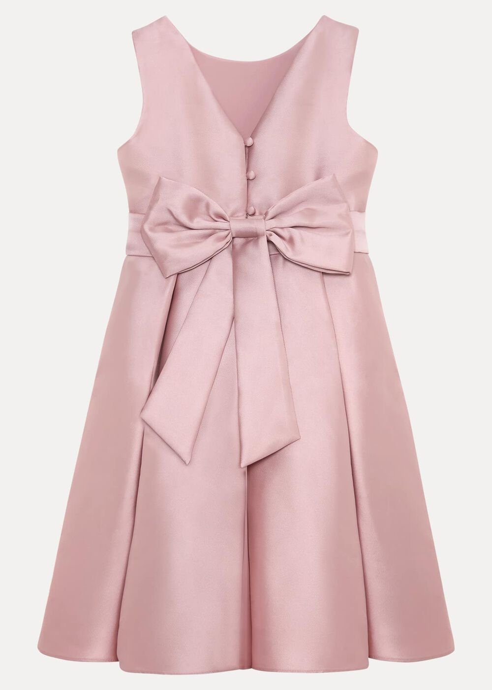 Melody Antique Rose Satin Dress Antique Rose