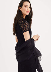 Verity Shawl Navy