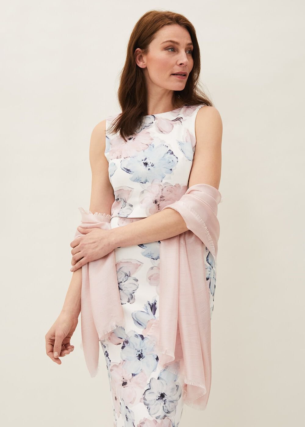 Verity Scarf Antique Rose