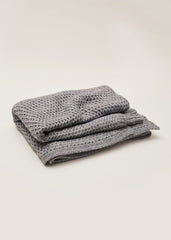 Miya Knitted Blanket Grey