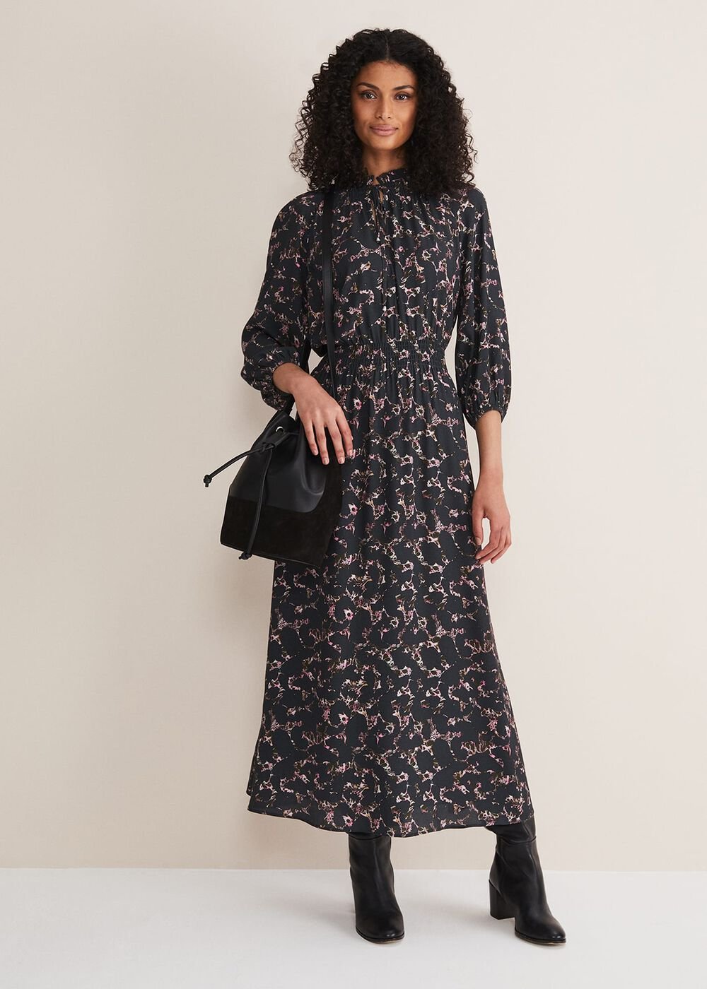 Bucket Shoulder Bag Black